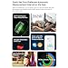 SENECESLI Smart Health Wristband, Wearable Activity & Fitness Tracker with Magnetic Charging Base for Multi Sport Mode (Black)
