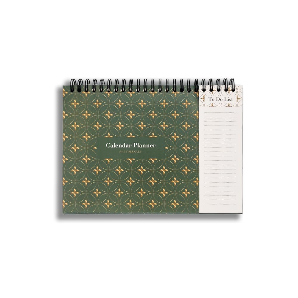 Table Planner Calendar 15x 21cm Geometrical