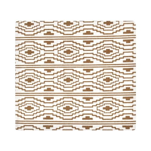Image of Hudson Baby Unisex Baby Cotton Poly Flannel Receiving Blankets, Wild Buffalo, One Size