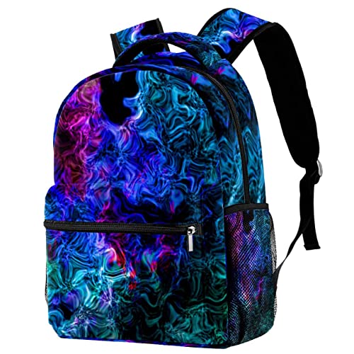 Sac à dos ordinateur portable art abstrait, modèle léger et original