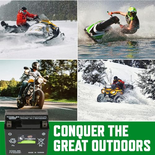 Image of Interstate Batteries YTX5L-BS Powersports Battery 12V 4Ah 80CCA AGM