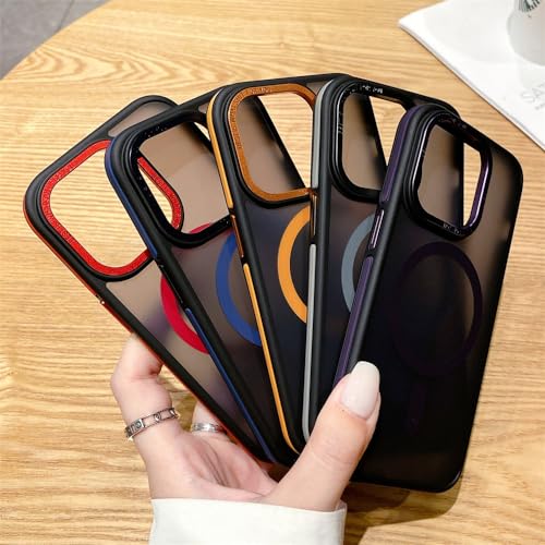 Coque de luxe translucide mate pour iPhone 14 15 Pro Max