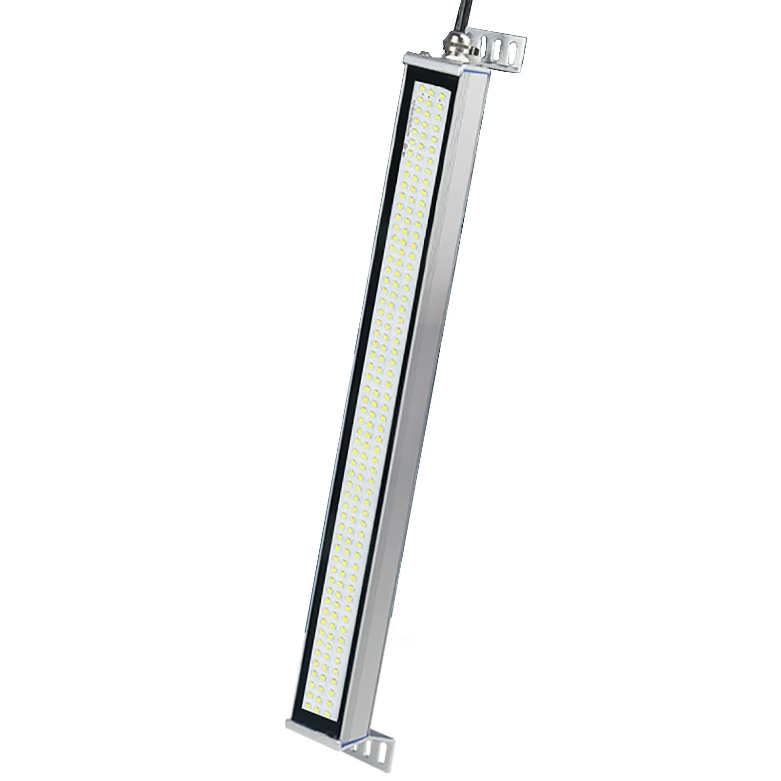 Przemysłowa Lampa Rurowa, Lampa Robocza CNC 24–36 V, Oświetlenie Przemysłowe ze Stopu Aluminium do Obrabiarek i Tokarek, Uchwyt Przesuwny, Wodoodporność IP68(16W)