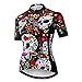 JPOJPO Womens Cycling Jersey, Mountain Bike Jersey Women Shirt Tops S-2XL - Four Fabric Made