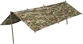 Army Waterproof Military Combat Basha Shelter Poncho Camo US & British Army