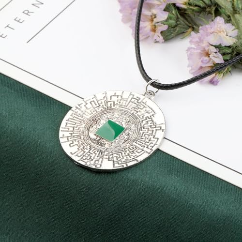 KEYCHIN Jareth & Sara Necklace Jareth Fans Gifts Maze Runner Jewelry Laby Rinth Movie Merchandise3