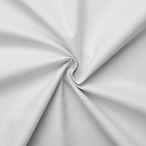 (9,99€/m) Carry - Lona impermeable - 100% poliéster - 21 colores - Por metro (Blanco)