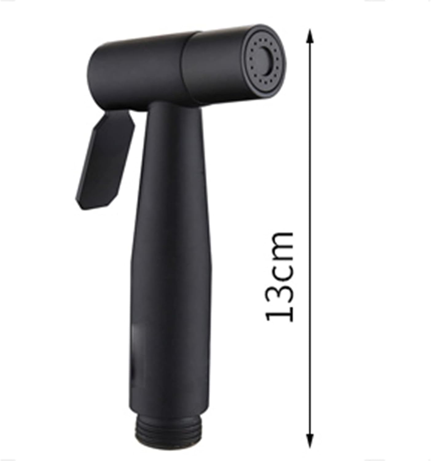Handheld Bidet Sprayer Black Cloth Diaper for Toilet Head Stainless Steel Shower for Bathroom Towel Cleaning