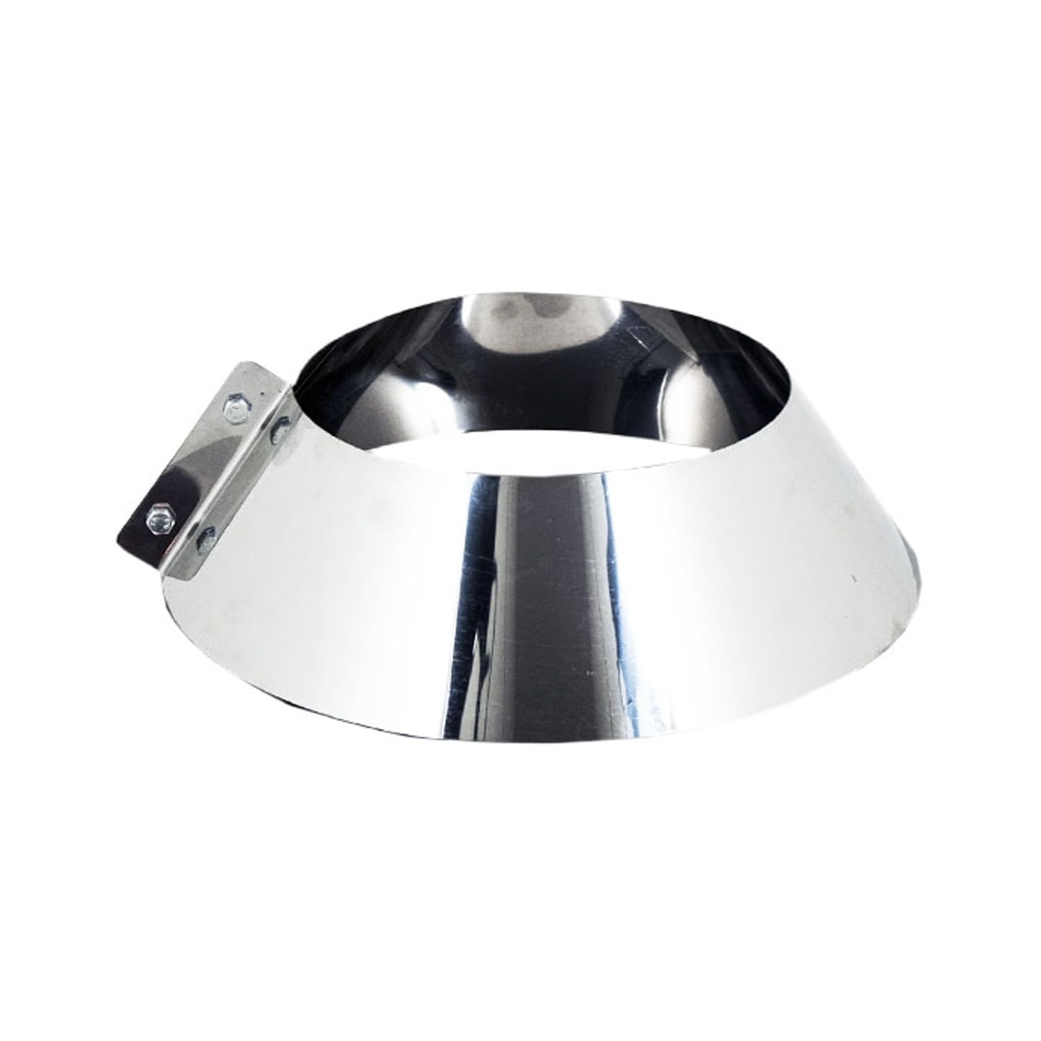 Collare monoparete per tubi canna fumaria in acciaio inox AISI 304 0,5 mm diametro 80 mm Collare monoparete per tubi canna fumaria in acciaio inox AISI 304 0,5 mm diametro 80 mm