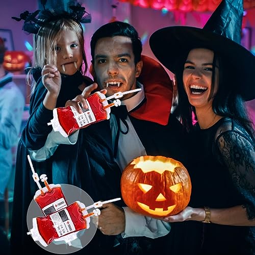 10 Pezzi Sacca per Sangue Halloween, Sacca per