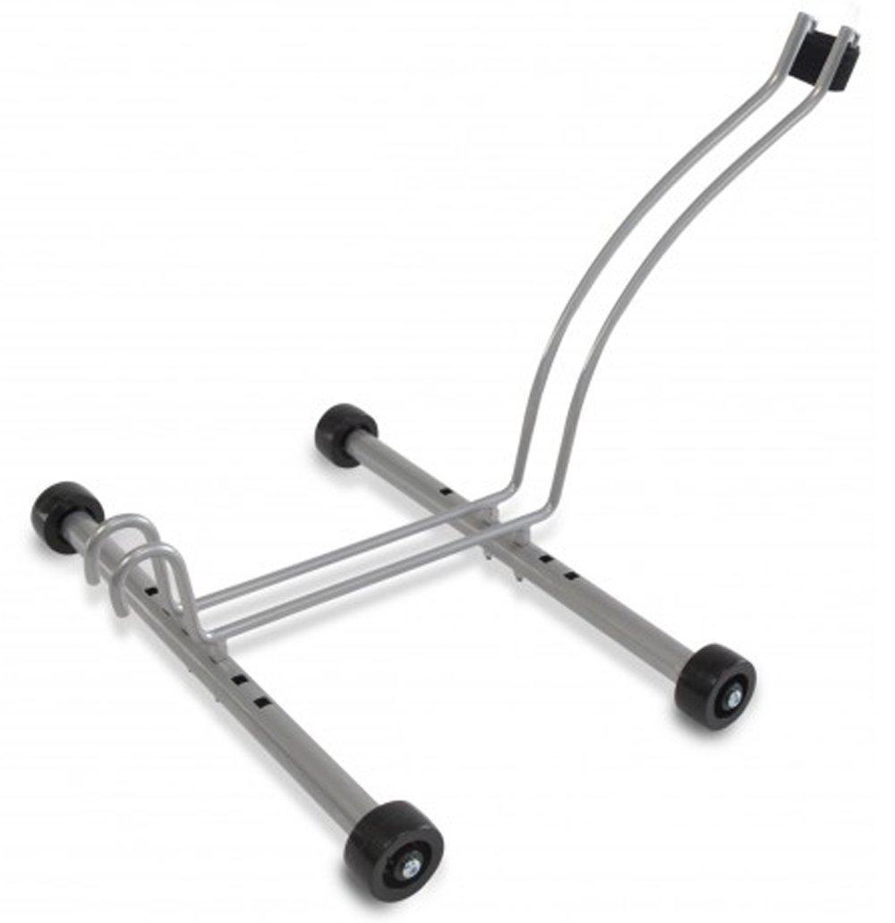 Delta Cycle Rothko Rolling Single Bike Floor Parking Stand Storage Rack