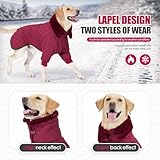 Zoom IMG-2 cappotto per cani dolcevita caldo Zoom IMG-2 cappotto per cani dolcevita caldo