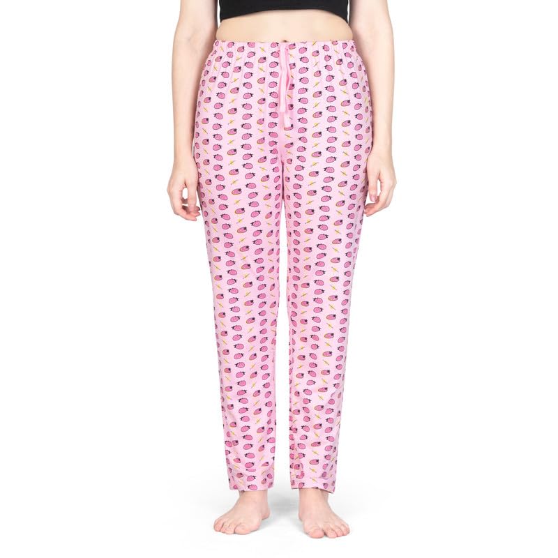Image of Real Basics Women's Cotton Printed Pyjama Pack of 1