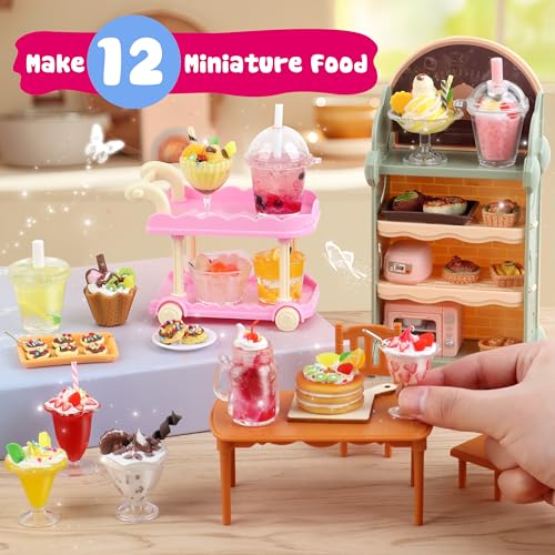 12 Making Miniature Food Toys Set, DIY, Resin Play, Mini Pretend Play Food 9.99 + 57% Off Code P7BHGJKW - image 3