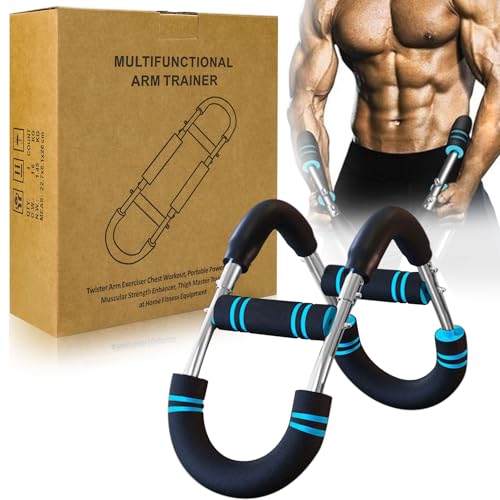 筋トレ器具 アームバー 胸筋トレーニング器具 調節可能30-50KG 筋トレグッズ 大胸筋 上腕二頭筋 上腕三頭筋 前腕筋 僧帽筋 内転筋