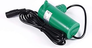 SH-RuiDu Água submersível de 12V Hmax 500 L/h Fluxo Lagoa Verde 1 12V Água submersível 12V submersível 12V lavagem em água submersível 12V água submersível água submersível água 12V água
