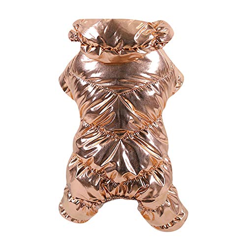 Manteau pour chien - Veste pour chien rembourrée chaude, vêtements de chiot pour chien d'hiver en plein air imperméable, sweat à capuche pour chien tous temps avec 4 pattes pour petits chiens Cover