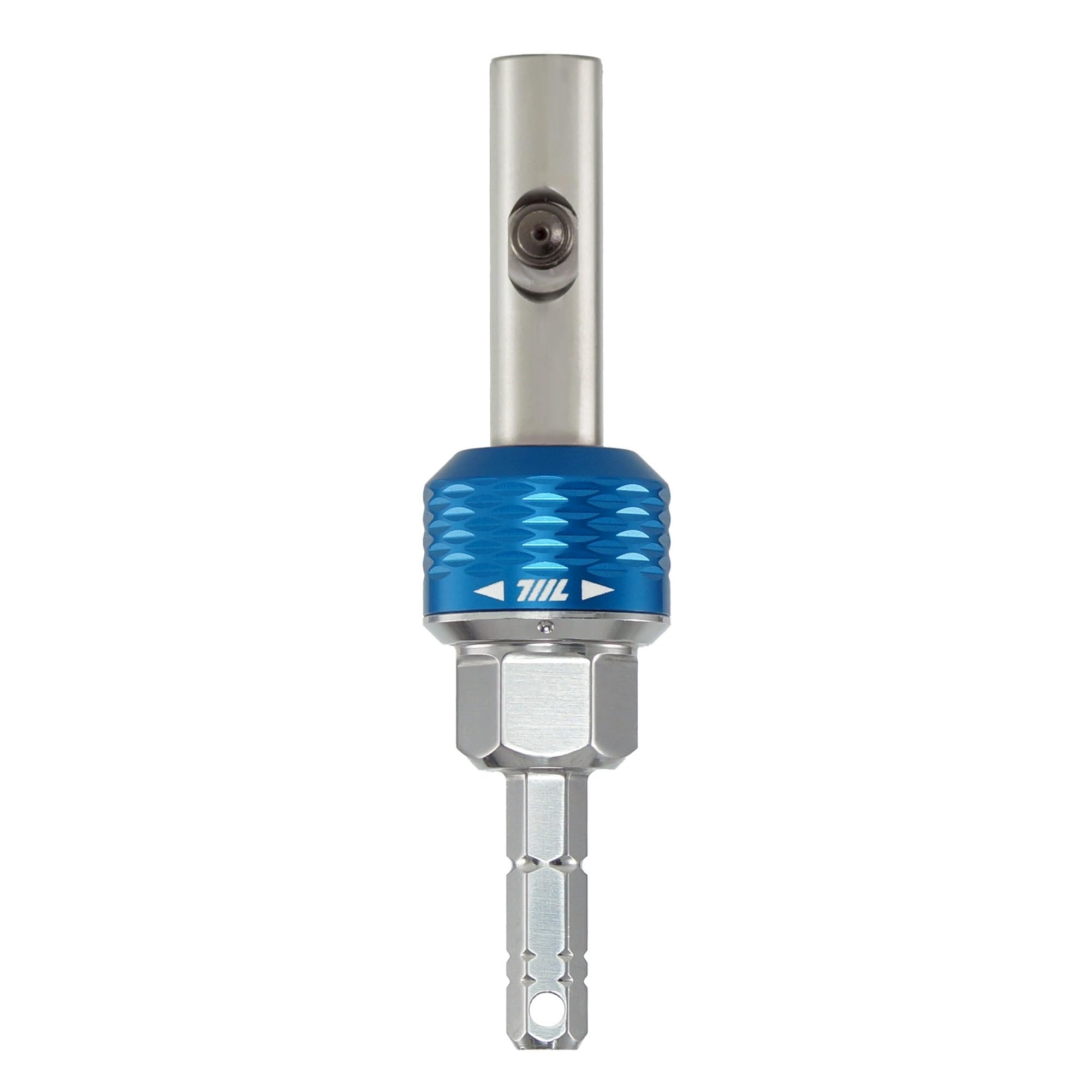711L Cacciavite a cricchetto esagonale in linea, compatibile con cacciaviti intercambiabili standard da 1/4" e bussola da 14 mm, per uso intensivo ad alta coppia