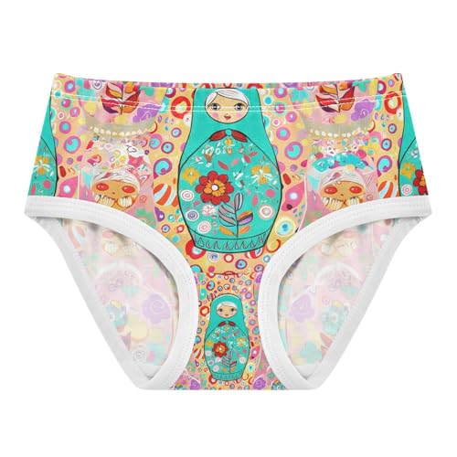 Colorful Matryoshka Dolls Toddler Girls's Underwear 2T 202c1228