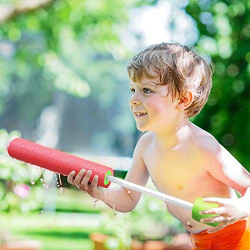 ToyerBee Water Gun for Kids, 8 Pack Super Foam Soaker Toys-Shoots Up to 35 Ft, Water Blaster Squirt, Water Cannon for 4.5.6.7 Year Old Boys& Girls& Adults, Summer Pool & Water Kids Toys
