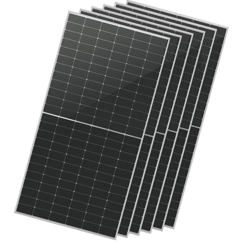 SUNGOLDPOWER 16BB N-Type 6pcs 560W Bifacial PERC Solar Panels Monocrystalline, High Efficiency up to...