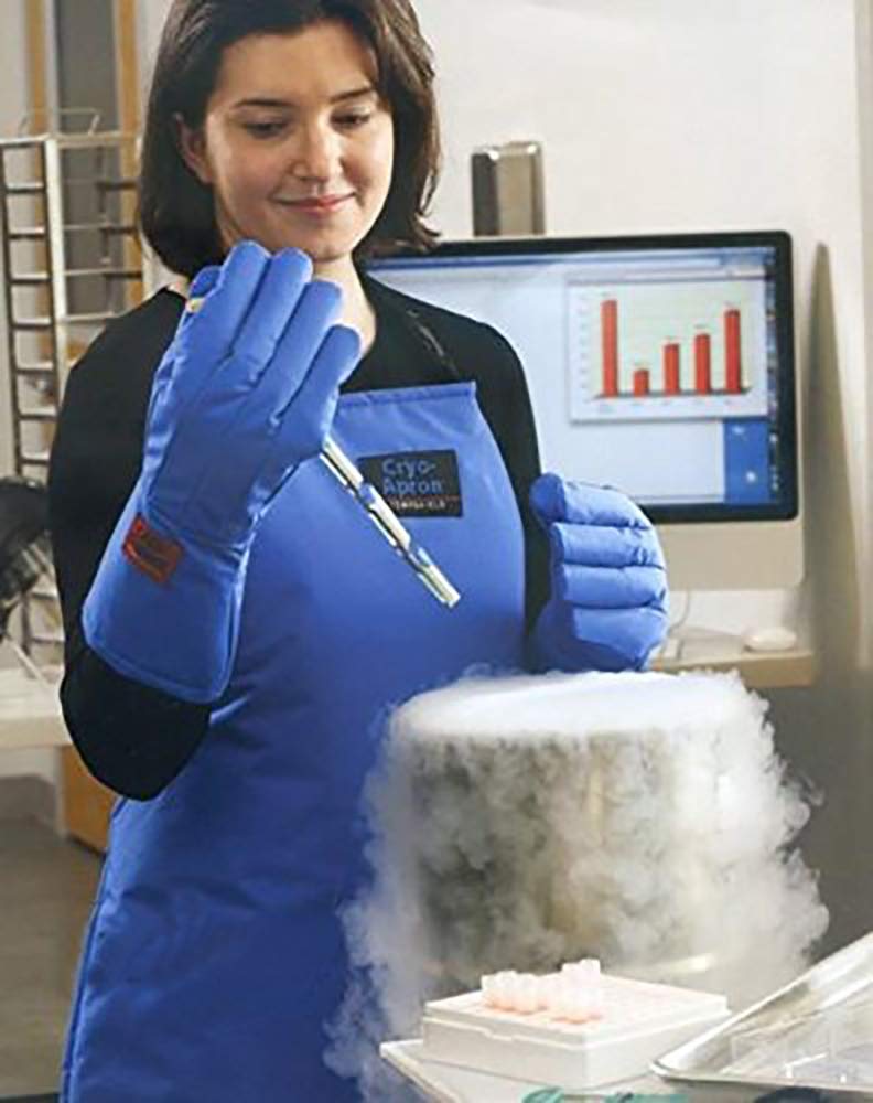ANLIN 38/48/68 cm flüssiger Stickstoff kälte- und Frostschutz importiertes Verbundmaterial resistent gegen niedrige Temperaturen Kälte Lagerung LNG Füllstation Handschuhe