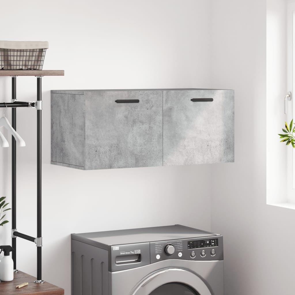Armoire murale de rangement suspendue 80cm pour ranger un salon encombré