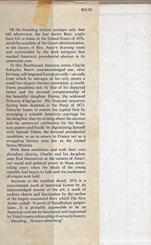 1876, A Novel 0394497503 Book Cover