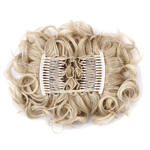 Lelinta Hair Bun Extensions Donut Hair Chignons Wig Scrunchy Scrunchie Updo Hairpiece