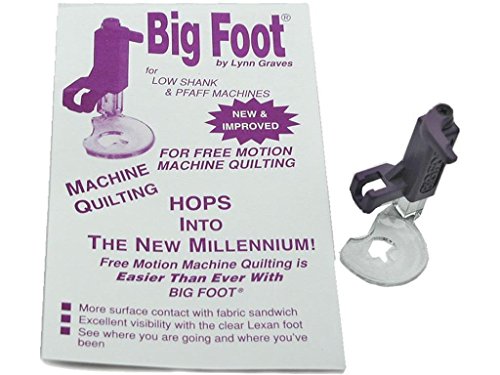 Little Foot Presser Free Motion Shank Big Foot Low