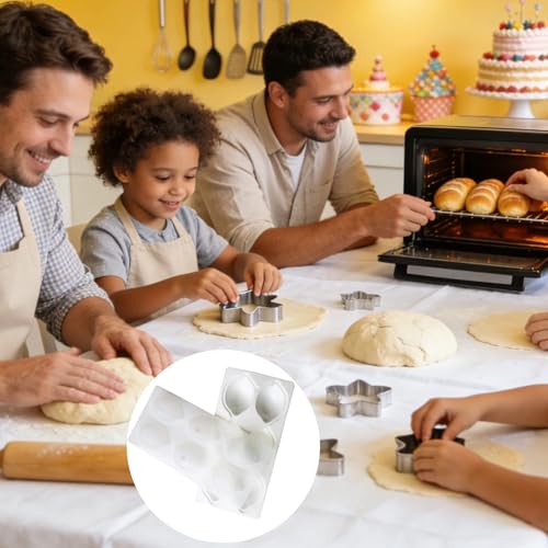 Itoyx Zitronen-Silikonform für das Backen, 6-Fächer 3D-Kuchenform, lebensmittelecht und hitze- sowie kältebeständig, leicht zu reinigen, für Schokolade, Süßigkeiten, Mousse