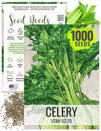 Seed Needs Celery Seeds for Planting Utah 52-70 Celery -