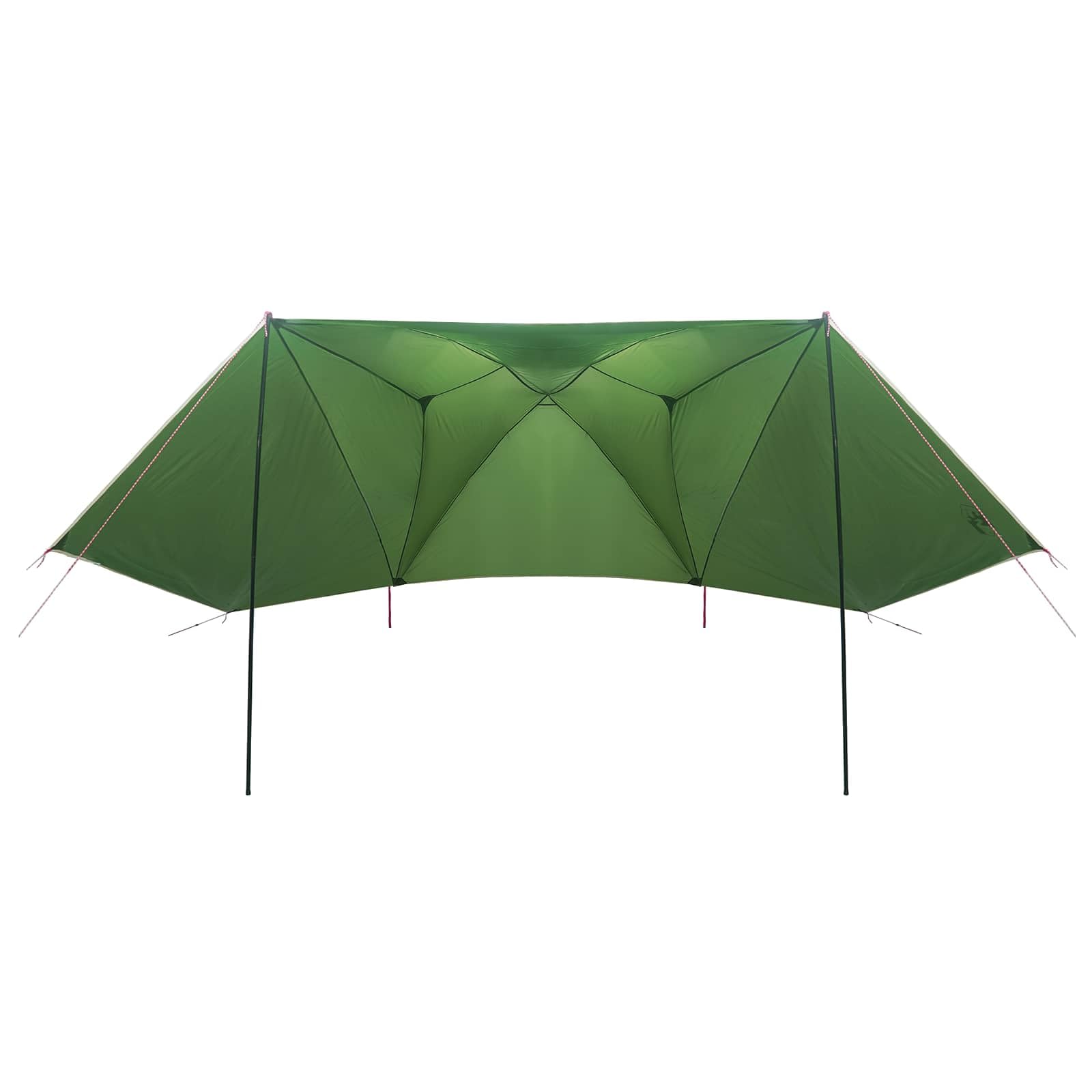 Tenda per auto, verde tetto, 350 x 250 cm, in poliestere e acciaio, tetto pieghevole in tela con chiusura lampo, per protezione auto, campeggio, giardino vialetto