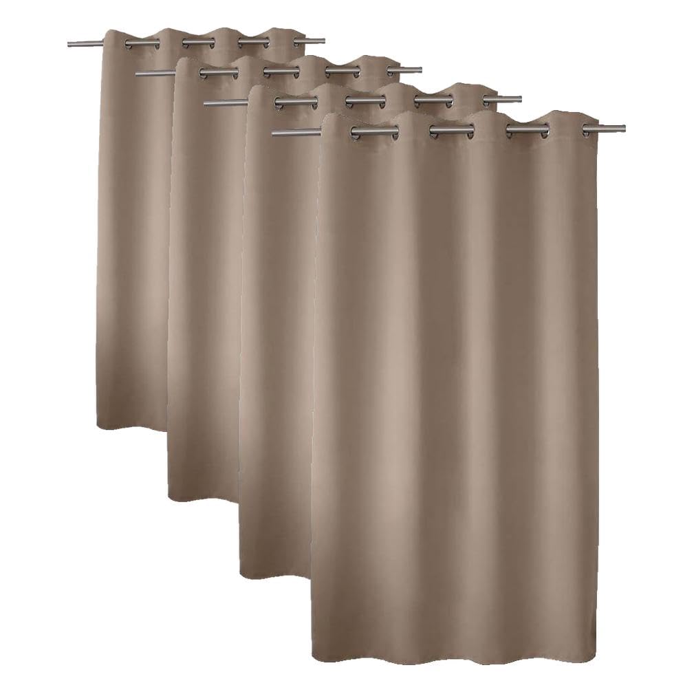 Rideau occultant beige 140x180 cm ED ENJOY HOME pour petites fenêtres