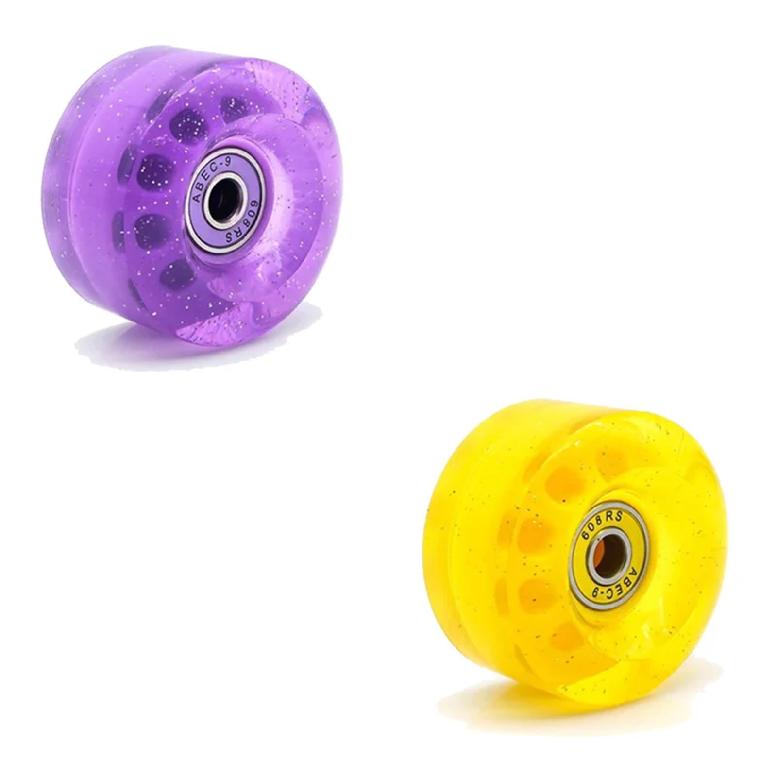 Longboard Skateboard-Räder, 8 Stück, 32 x 58 mm, 82 A, Rollschuh-Räder mit Kugellager, mit Multifunktions-Skateboard-Rollschuh-Zubehör