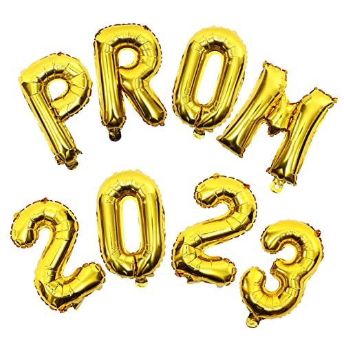 PLAFOPE 2juegos Globos De Letras Doradas Para Decoración De Graduación Globos Personalizados Para Fiesta De Graduación