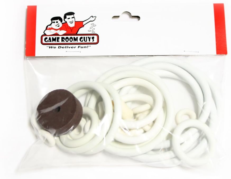 Gottlieb Baseball Pinball White Rubber Ring Kit