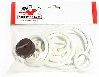 Game Room Guys Gottlieb Baseball Pinball White Rubber Ring Kit