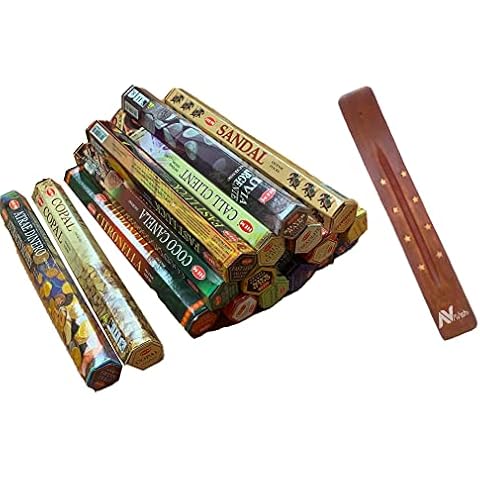 Hem Mix Agarbatti Räucherstäbchen Set + AV AVIShI Holder Cover