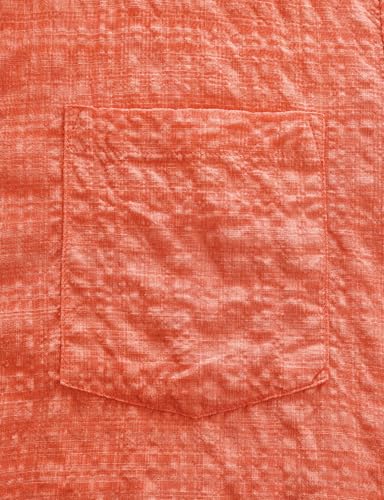 JOGAL Mens Button Down Shirt Short Sleeve Casual Plaid Button Up Shirt Summer Beach Vacation Hawaiian Shirts with Pocket 5