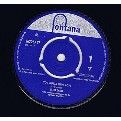 you gotta have love 45 rpm single
