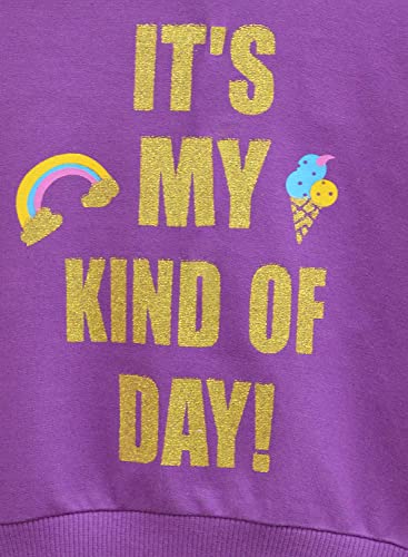 Image of A.T.U.N. (ALL THINGS UBER NICE) Girls Cotton Full Length Hooded Neck Sweatshirt