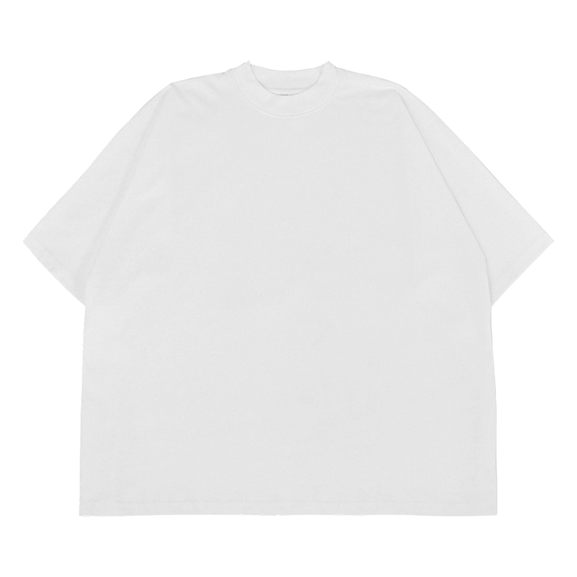 Hombres Casual Turtleneck Media Mangas Camisetas Oversized Streetwear Camiseta Color Sólido Confort Mezcla Camisas de Algodón