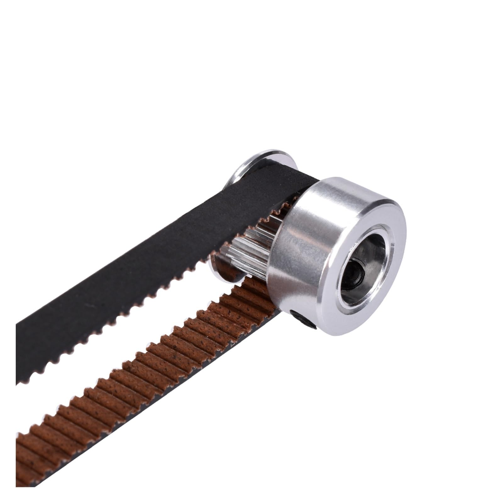GT2-6mm Offener Zahnriemen, Breite 6mm, Gummimaterial, Teilung 2mm, Schwarz, 2GT-Synchronriemen for 3D-Druckerteile(10 Meter)