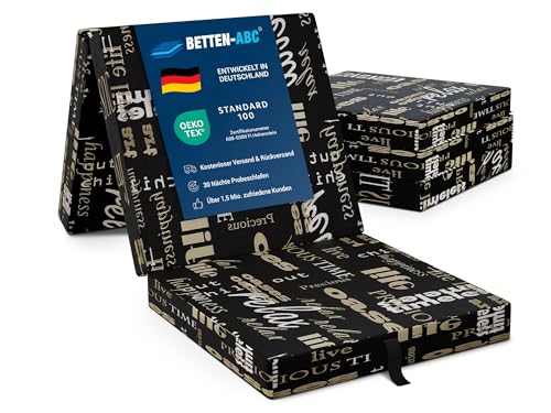 Betten-ABC - Faltmatratze Relax (3-TLG.) - ideale für Gäste -...