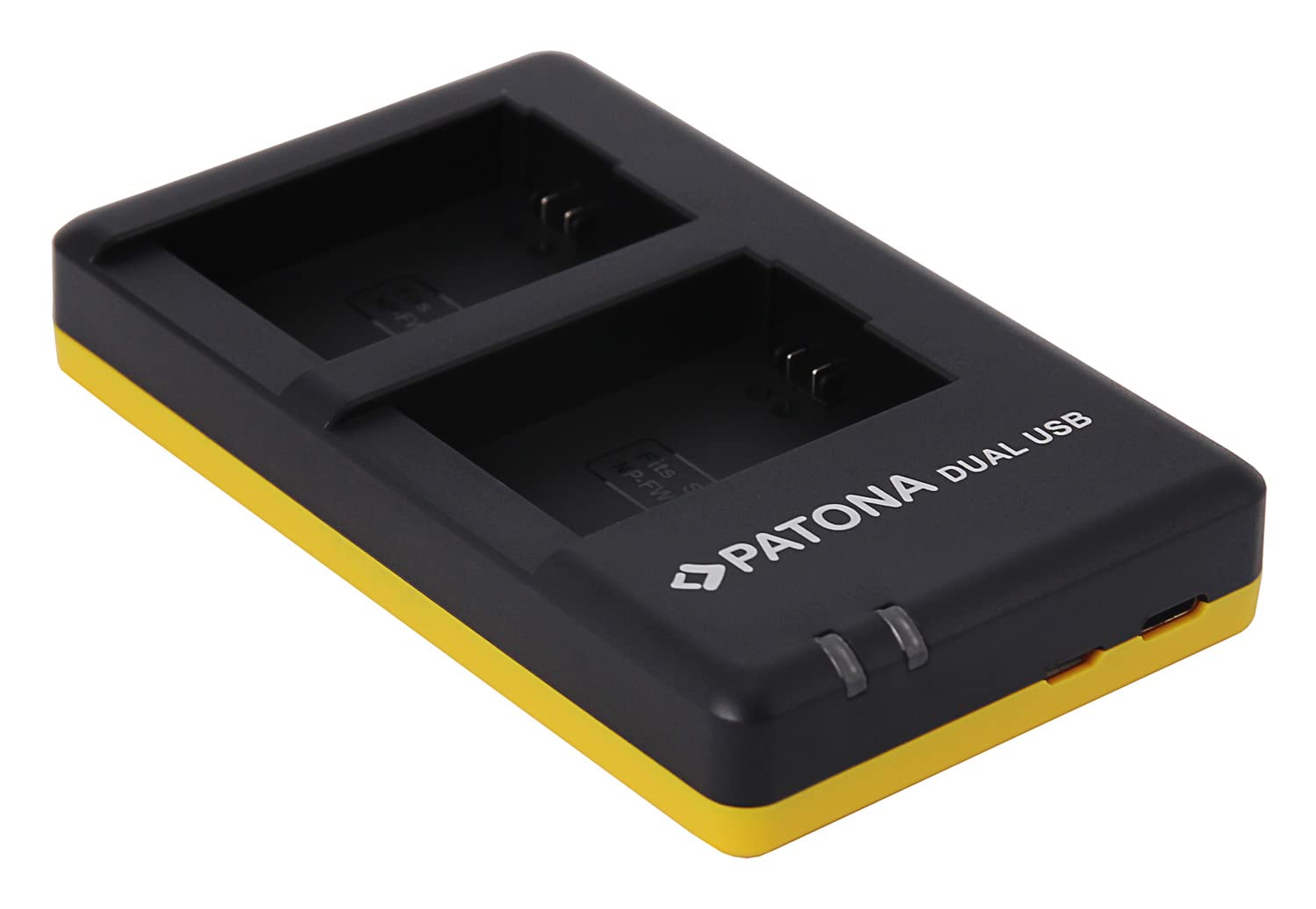 PATONA Caricatore doppio + 2x NP-FW50 Batteria 950mAh – per Sony Alpha 5000 6000 6300 6400 6500, A7 A7S A7R A7 II, NEX-3–NEX-7, RX10 II–IV – kit base contro le batterie scariche | Compatibile: Sony RX1R III, DSC-RX1RM3, Sony DSC-RX10, DSC-RX10 Mark II, DS
