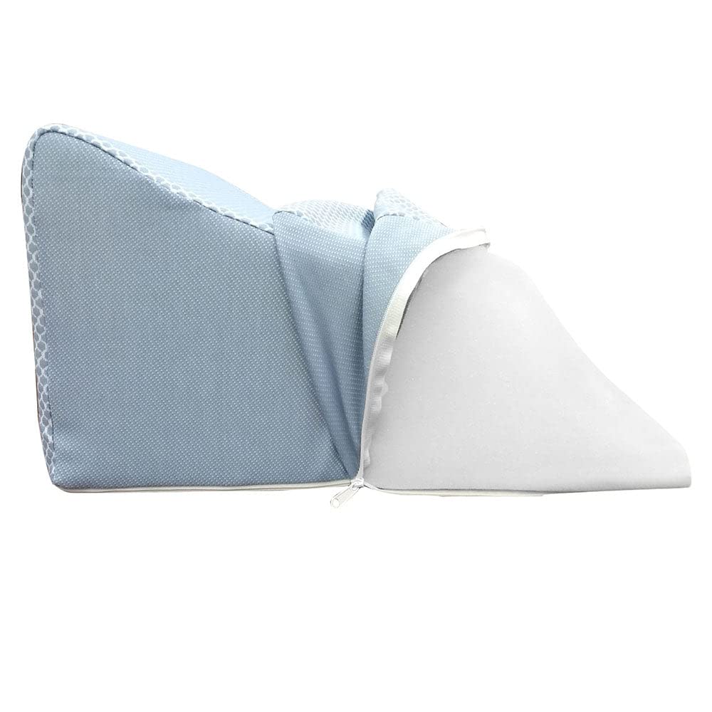 Lounge Doctor Leg Rest Extra-Wide Replacement Cover LD Light Blue Medium LDXWRC-M-LD Light Blue