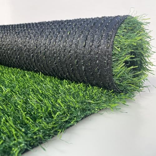 turfloid Artificial Grass Table Runner Rug 1 ft x 4 ft, Synthetic Fake Grass Turf Mat for Party Wedding Garden Home Decor, 0.8' Pile Height