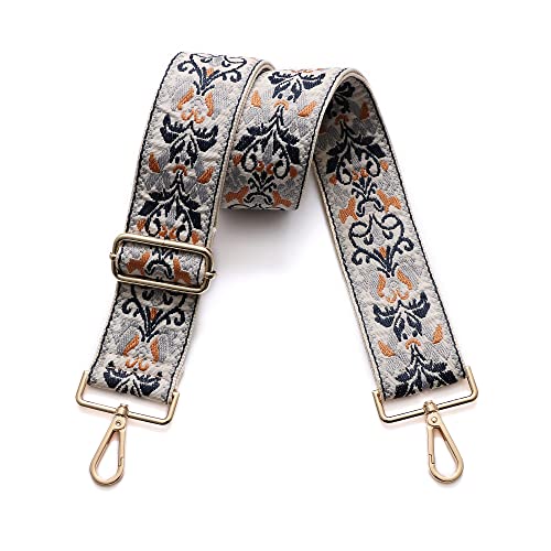 Image of S-Jacorry Purse Strap Replacement Crossbody Wide Shoulder Strap Adjustable Canvas Straps Handbag Strap Replacement Belts