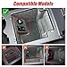 Compatible with Porsche Macan Door Storage Box 2014-2023 Compatible with Porsche Macan Center Console Organizer 2014-2023 for Porsche Macan Accessories for Porsche Macan S/T/GTS